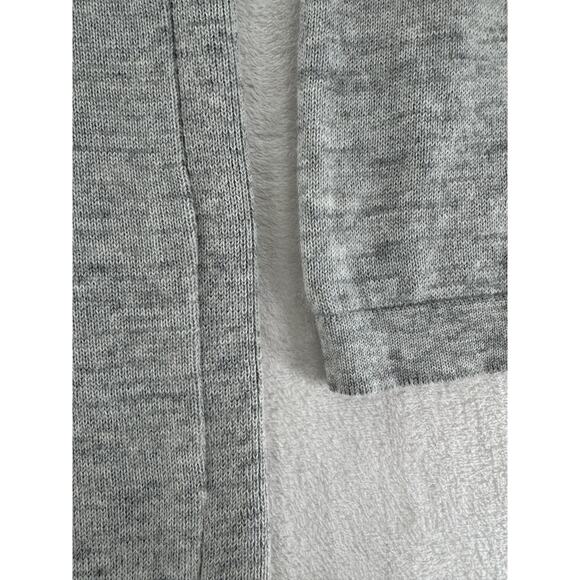 PAKA Hoodie Sweater Size Large Royal Alpaca Wool Gray Handknit Peru L Unisex - Picture 4 of 8